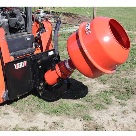 skid steer auger cement mixer|concrete mixer for skid steer.